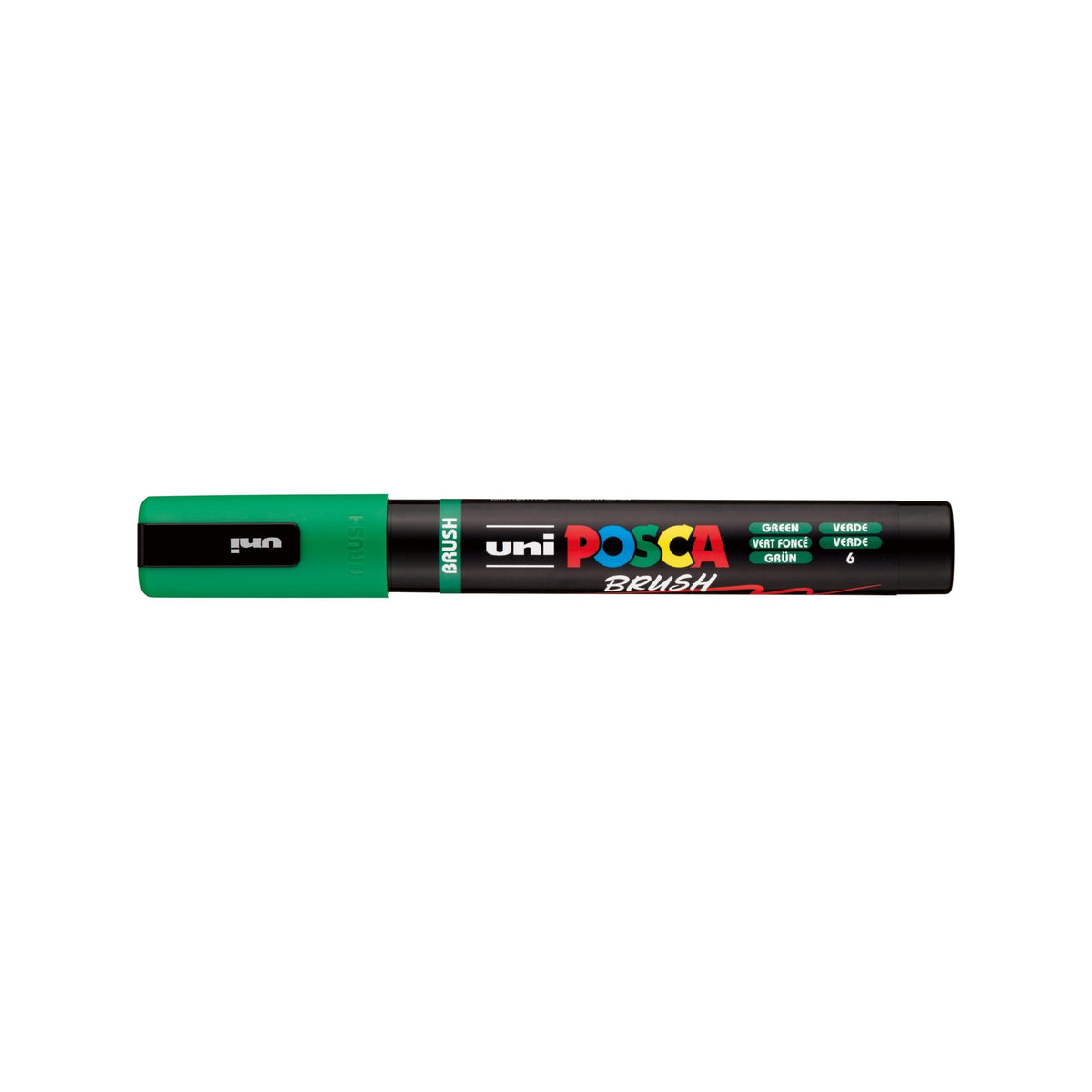 POSCA PC-5BR Paint Marker Medium Brush Tip Green