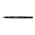 Uni Pin Chisel Tip 1mm Fineliner Black