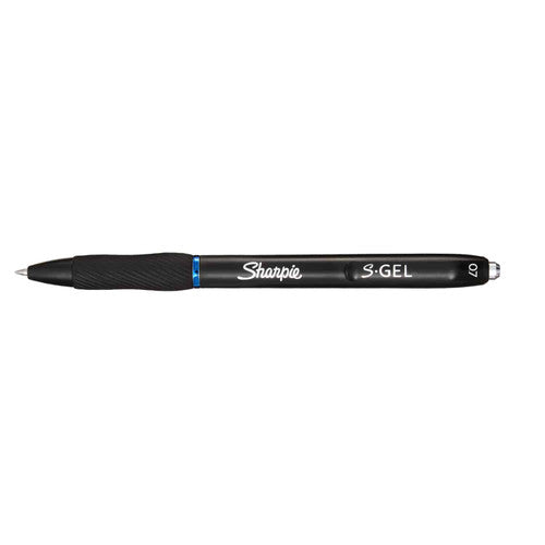 Sharpie S-Gel Retractable Pen Medium Point 0.7mm Blue Box of 12