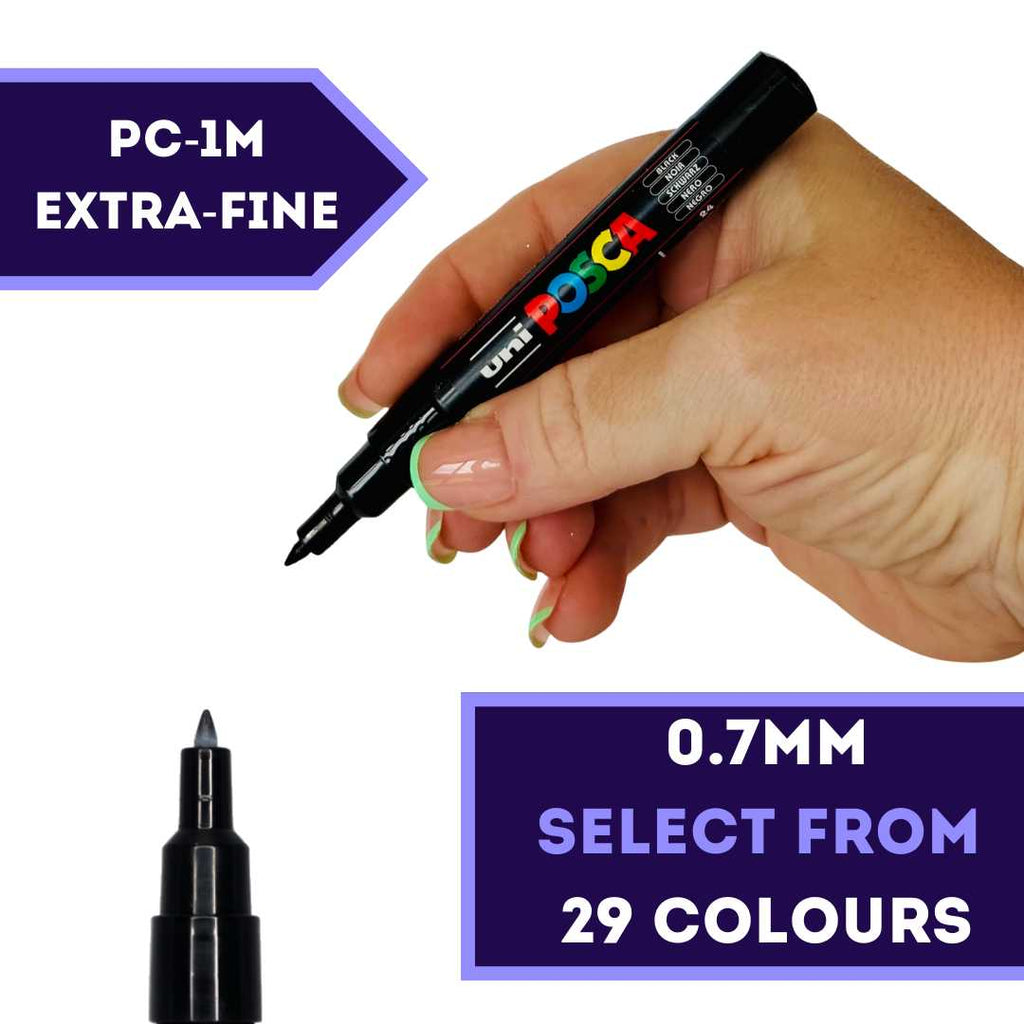 POSCA PC-1M Paint Marker Extra Fine Tip Violet