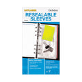 Collins Debden PR2005 Dayplanner Personal Size Resealable Sleeve Bag Refill Pack of 2
