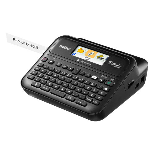 Brother PT-D610BT P-Touch Desktop Label Maker With Colour Display