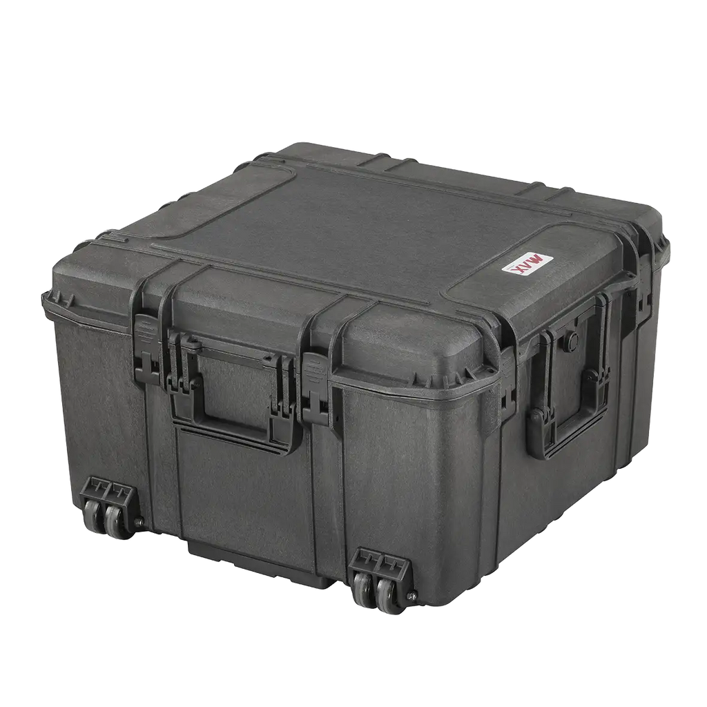 Panaro A-RACK 4U 19 Inch Rack Case in MAX615TR Waterproof Case with Trolley Black