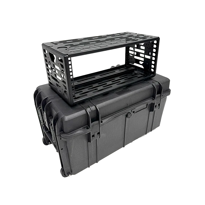 Panaro A-RACK 4U 19 Inch Rack Case in MAX630 Waterproof Case Black