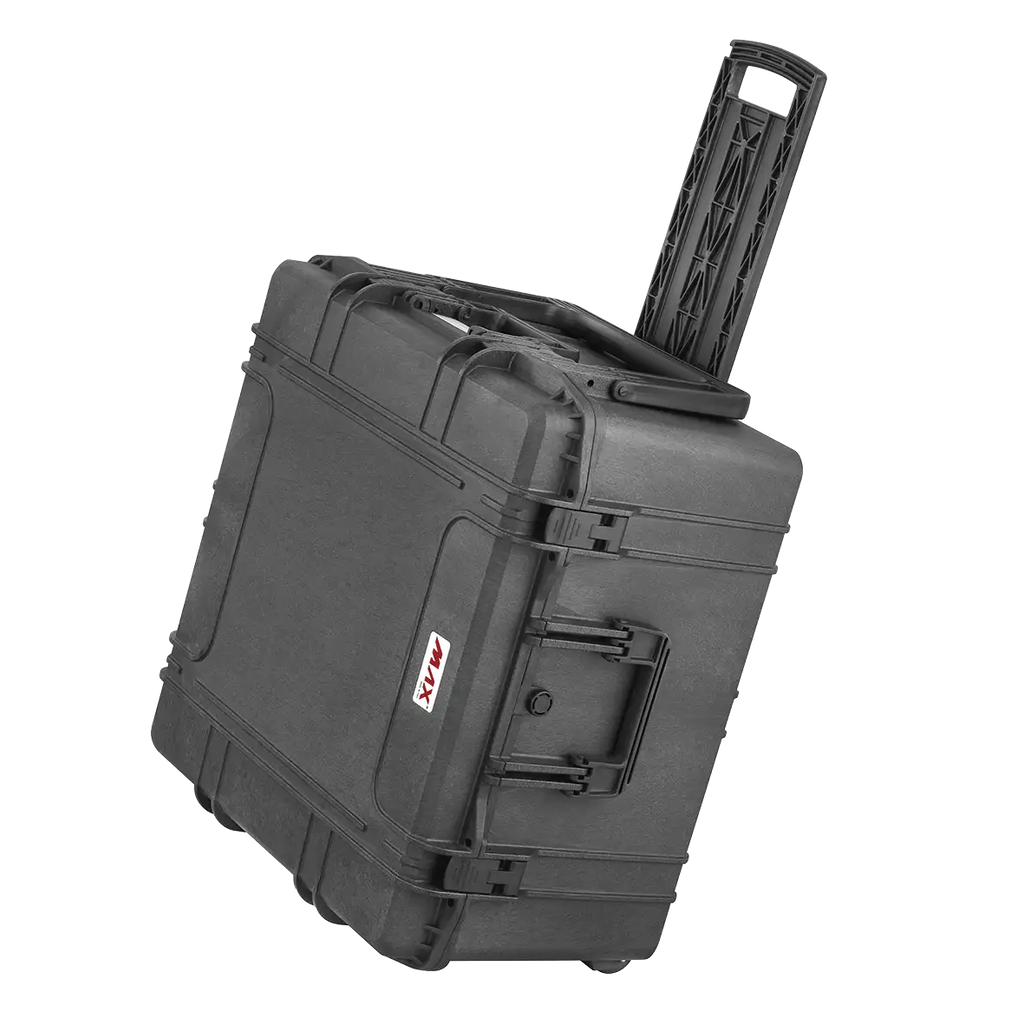 Panaro A-RACK 6U 19 Inch Rack Case in MAX615TR Waterproof Case with Trolley Black