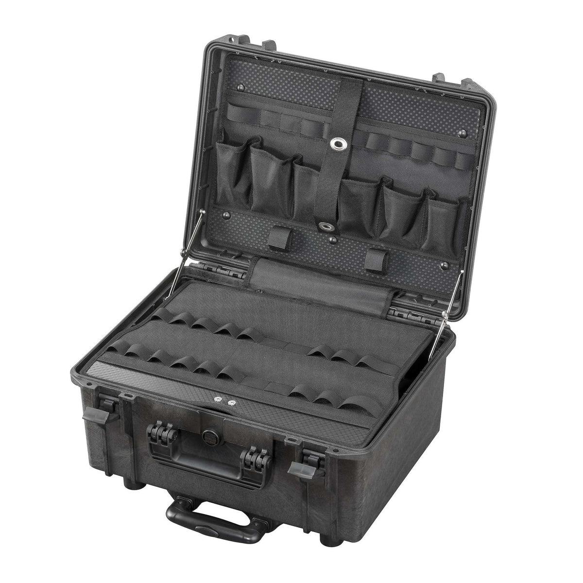 Panaro MAX465H220PATR Waterproof Tool Case with Thermoformed Inlay and Trolley Black