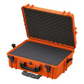 Panaro MAX505STR Waterproof Case with Cubed Foam and Trolley Orange