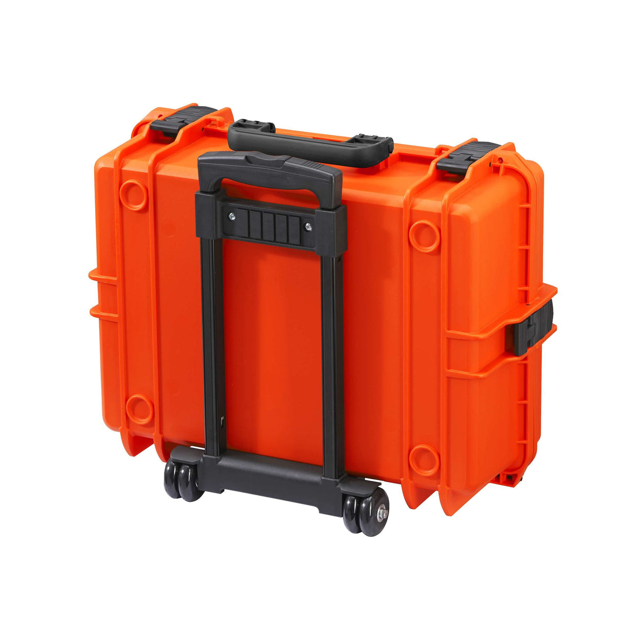 Panaro MAX505STR Waterproof Case with Cubed Foam and Trolley Orange