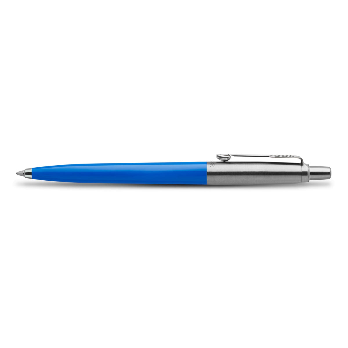 Parker Jotter Original Ballpoint Pen Blue and Chrome Trim Medium Tip