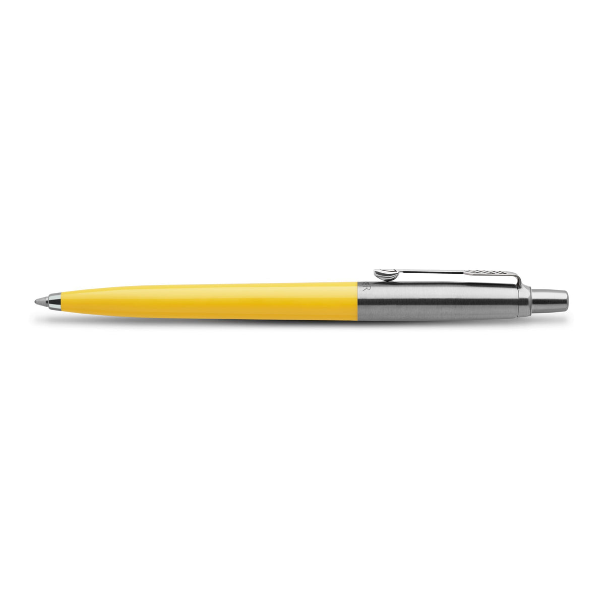 Parker Jotter Original Ballpoint Pen Yellow and Chrome Trim Medium Tip