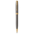 Parker Sonnet Ballpoint Pen Grey Lacquer and Gold Trim Medium Tip