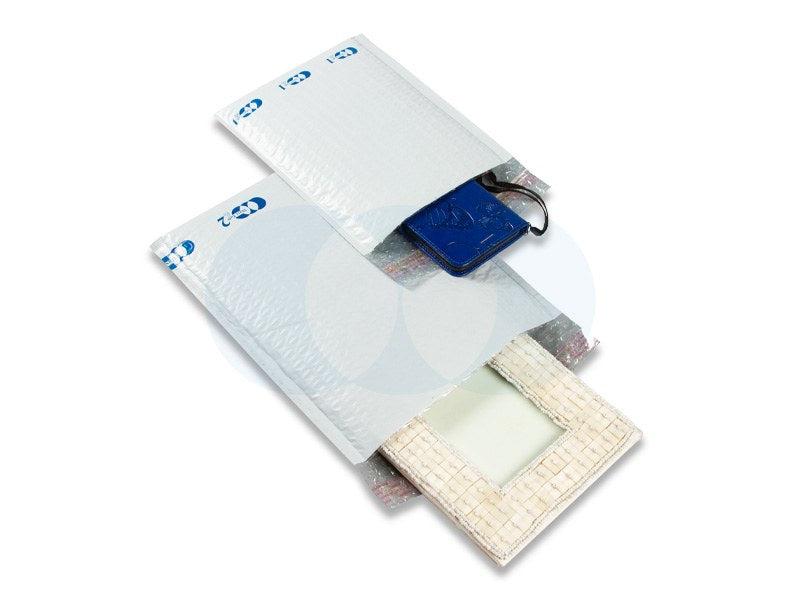 Polycell Maxi Tuff Bubble Mailer 160 x 220mm Plus 50mm Flap Light Grey Carton of 300