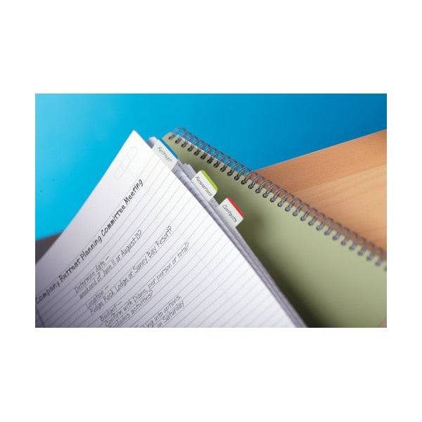 Post-it Durable Tabs Green Blue Red 25 x 38mm 686L-GBR