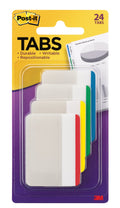 Post-it Durable Tabs Red Yellow Green Blue 50 x 38mm 686F-1