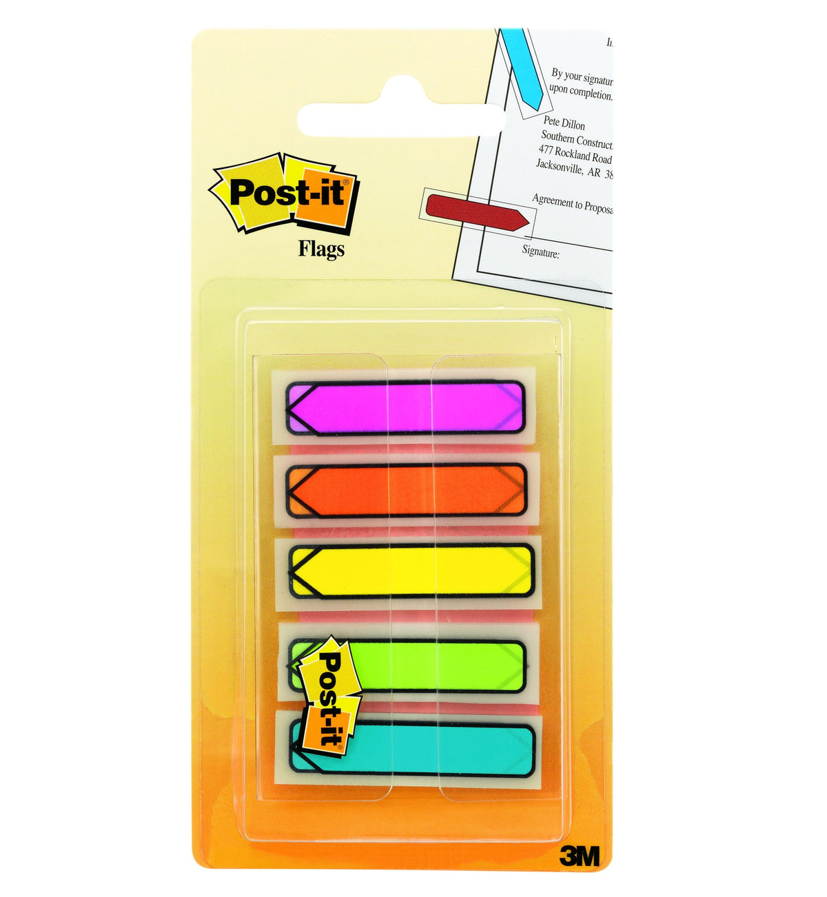 Post-it Mini Arrow Flags 5 Colours 12 x 45mm 684-ARR2