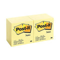 Post-it Notes Canary Yellow 76 x 76mm 100 Sheets Pack of 12 654