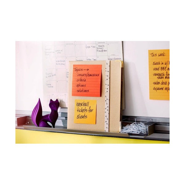 Post-it Super Sticky Notes Lined Marrakesh 101 x 101mm Pack of 6 675-6SSAN