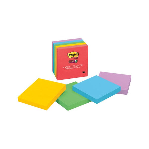 Post-it Super Sticky Notes Marrakesh 76 x 76mm Pack of 5 654-5SSAN