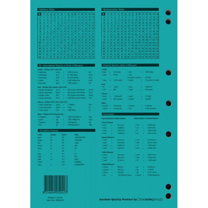 Protext Binder Book A4 96 Page Ruled PP Cover Sheep Pack of 10