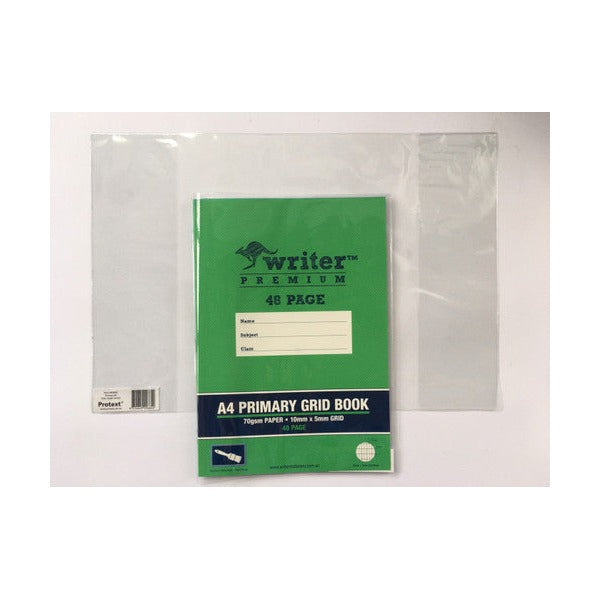 Protext Book Jacket A4 Clear Pack of 10