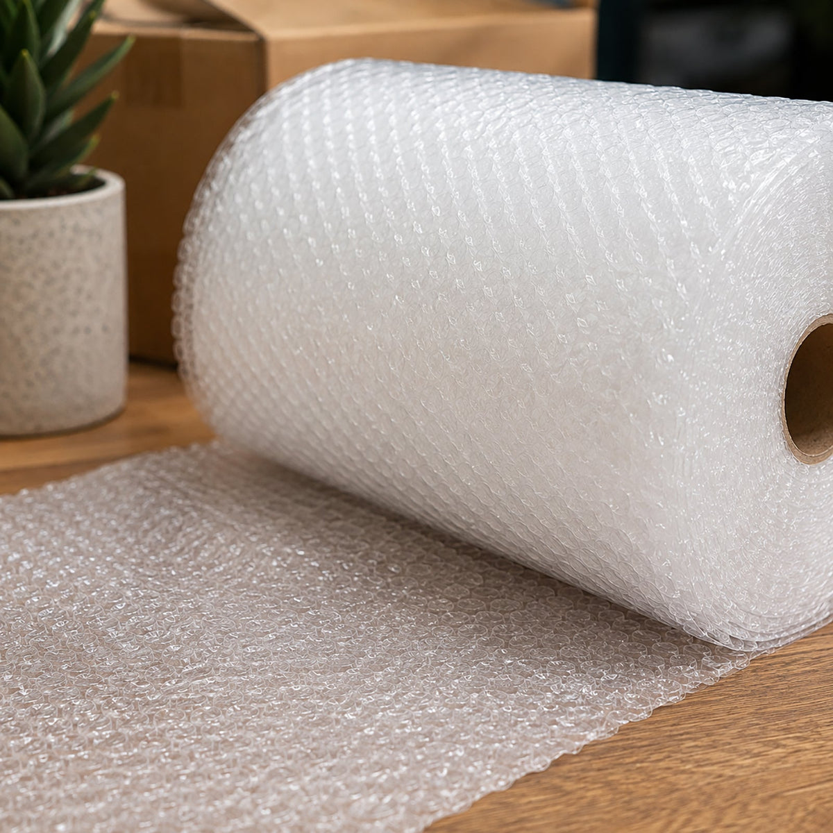 Protext Bubble Wrap Roll Non-Perforated 750mm x 50m Clear