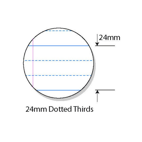 Protext Writing Book 330 x 240mm 64 Page 24mm Dotted Thirds Ruled Ape Pack of 10