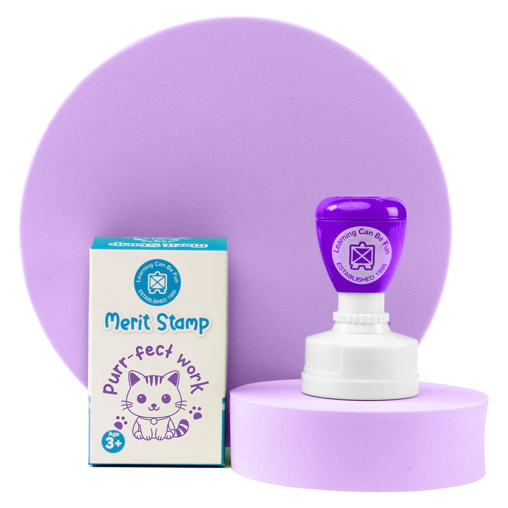 Purr-fect Work Merit Stamp