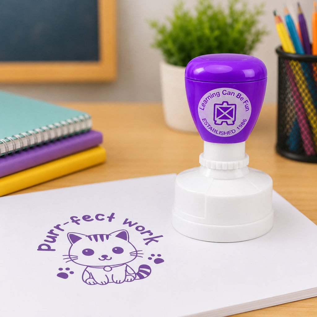 Purr-fect Work Merit Stamp