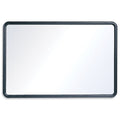 Quartet Melamine Whiteboard Black 450 x 600mm