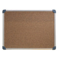 Quartet Penrite Slimline Corkboard Aluminium Frame 600 x 450mm