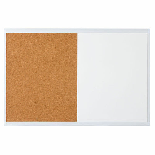 Quartet Basics Combo Board White Frame 900 x 600mm