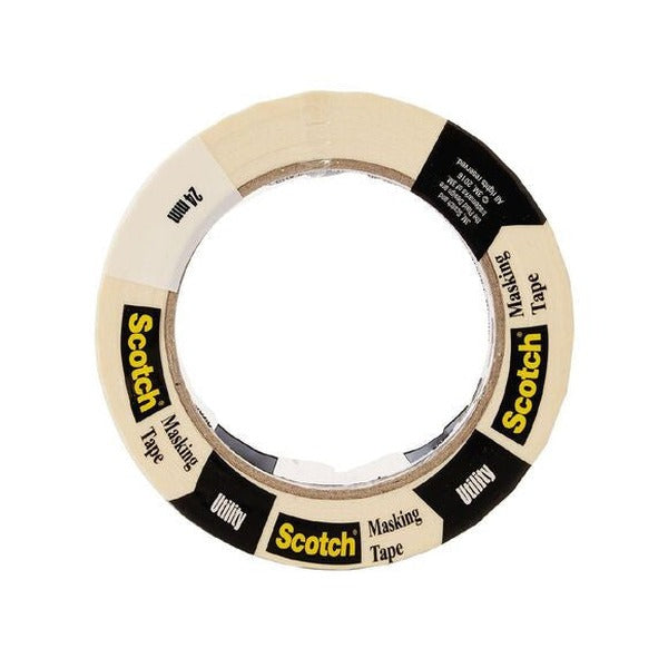 Scotch 2010 Utility Masking Tape 24mm x 55m Beige
