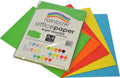Rainbow Office Paper A4 80gsm Bright Assorted Pack of 100