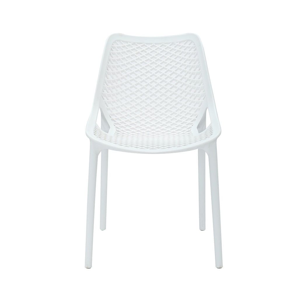 Rapidline Cast Chair 500 x 640 x 830mm White