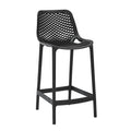 Rapidline Cast High Stool 650mm Seat Height Black