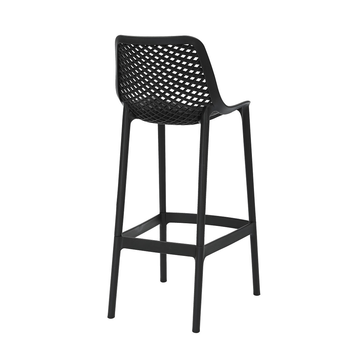 Rapidline Cast High Stool 750mm Seat Height Black