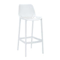 Rapidline Cast High Stool 750mm Seat Height White