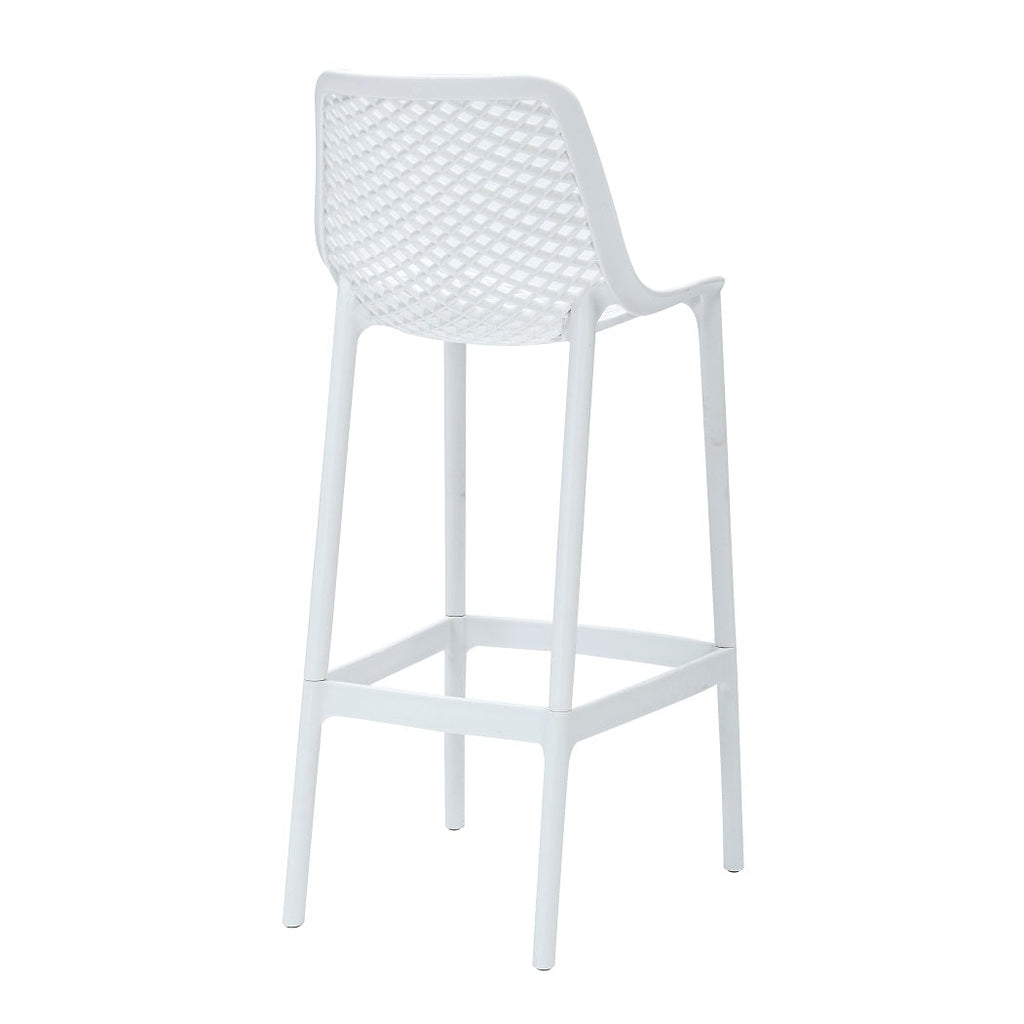 Rapidline Cast High Stool 750mm Seat Height White