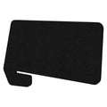 Rapidline Eco Panel Screen Desk Slide Over 820 x 27 x 400mm Black