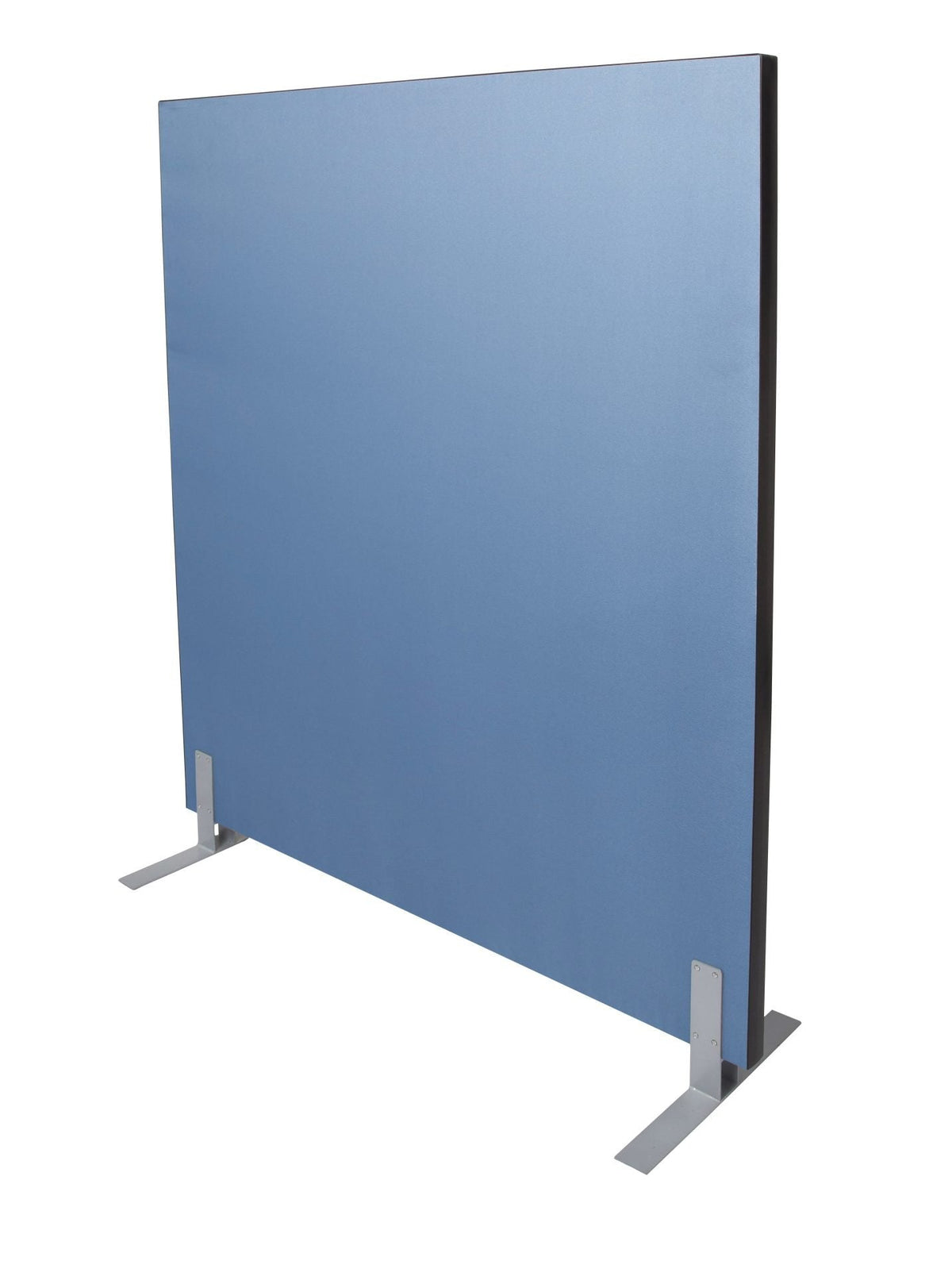 Rapidline Free Standing Acoustic Screen 1500 x 50 x 1800mm Blue Upholstery