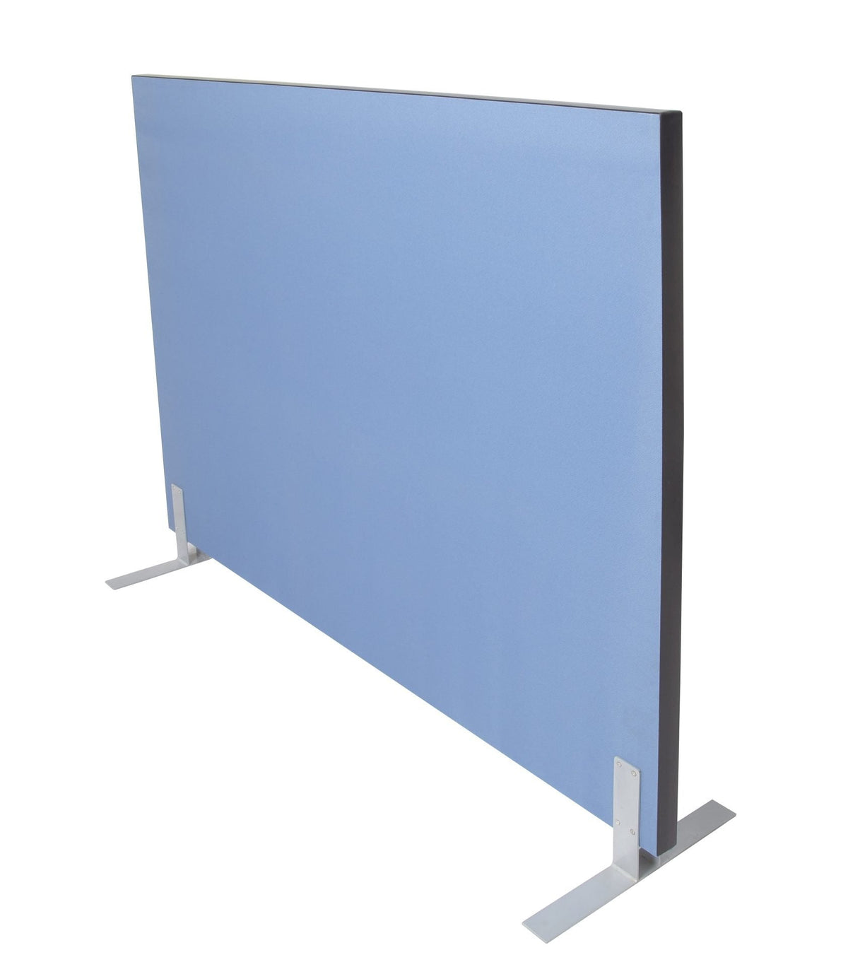 Rapidline Free Standing Acoustic Screen 1800 x 50 x 1800mm Blue Upholstery