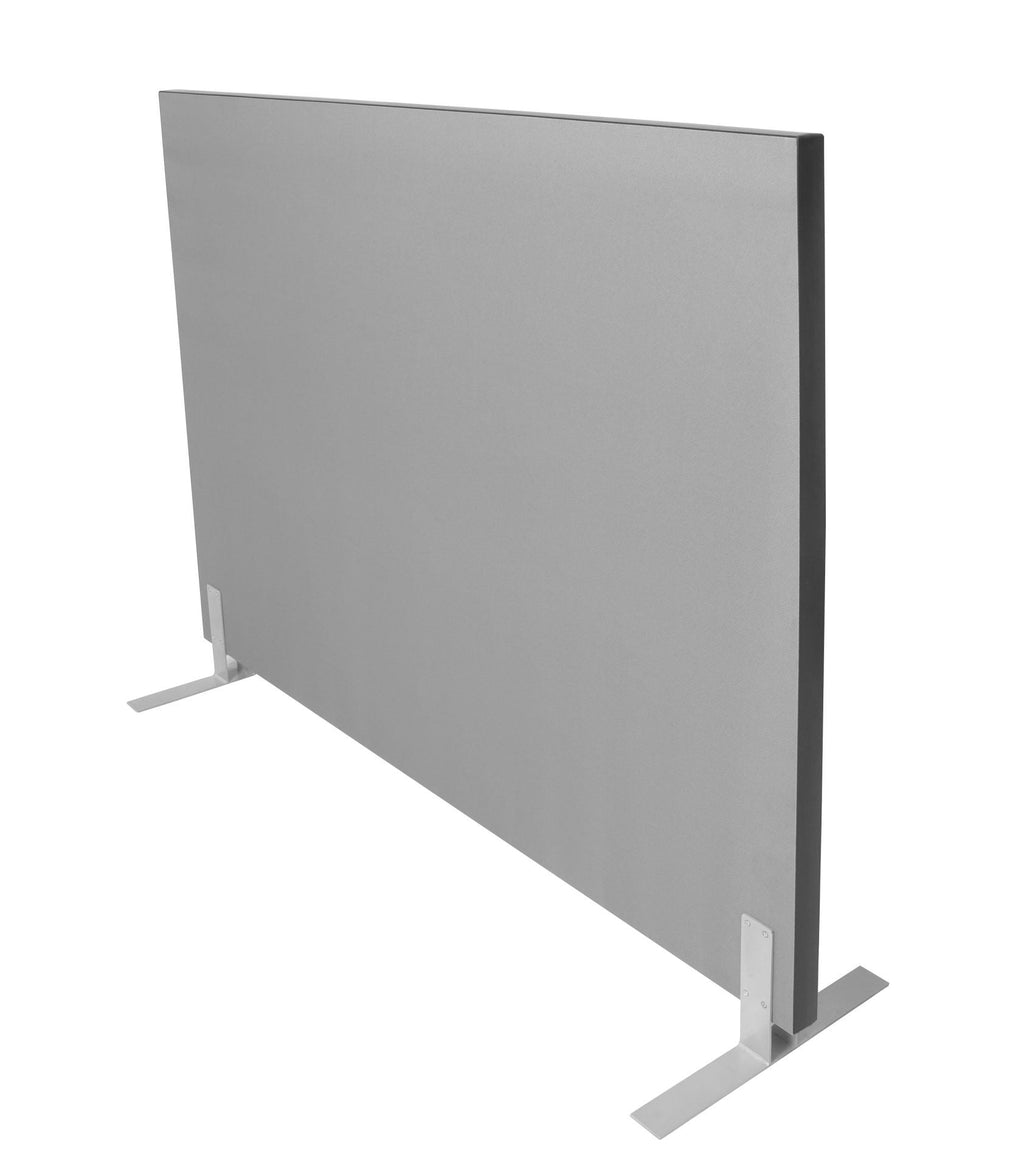 Rapidline Free Standing Acoustic Screen 1800 x 50 x 1800mm Grey Upholstery