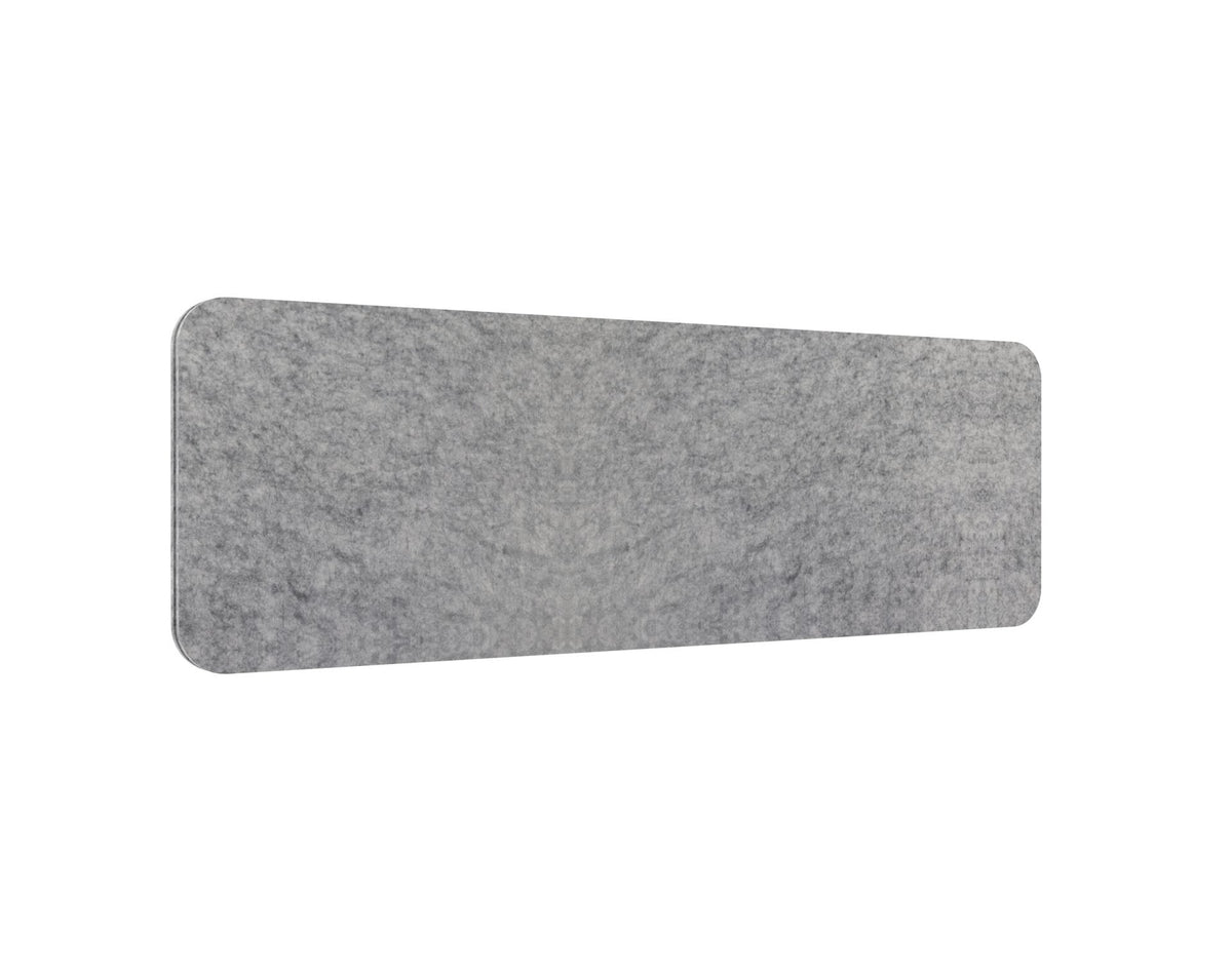 Rapidline Eco Panel Screen Desk Mounted 1190 x 27 x 384mm Marble Grey