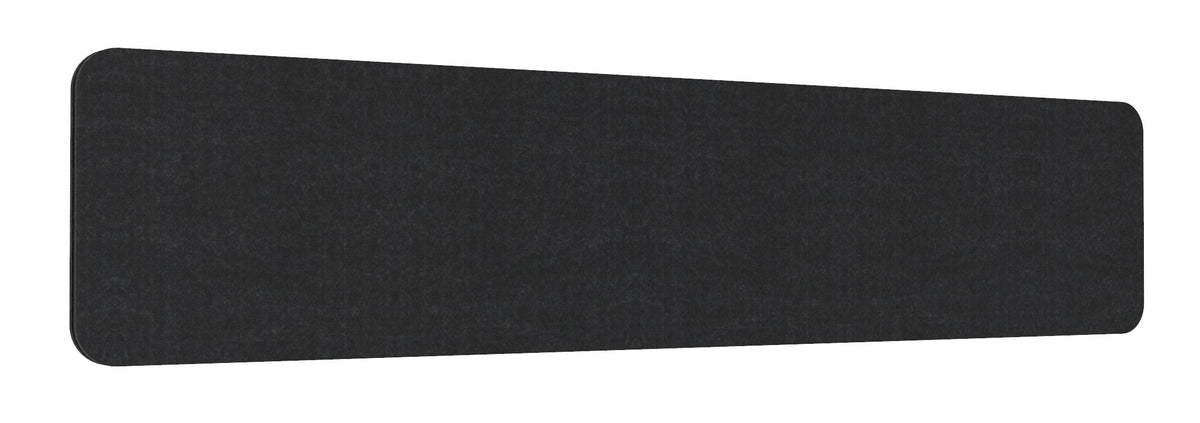 Rapidline Eco Panel Screen Desk Mounted 1790 x 27 x 384mm Black