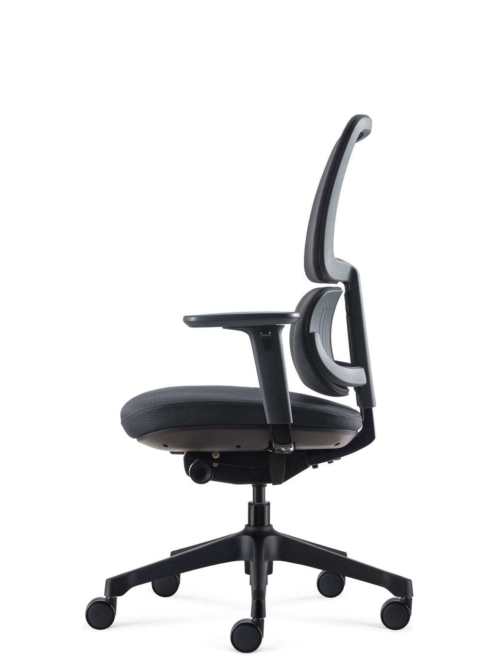 Rapidline Orca Heavy Duty High Mesh Back Executive Chair Black Fabric