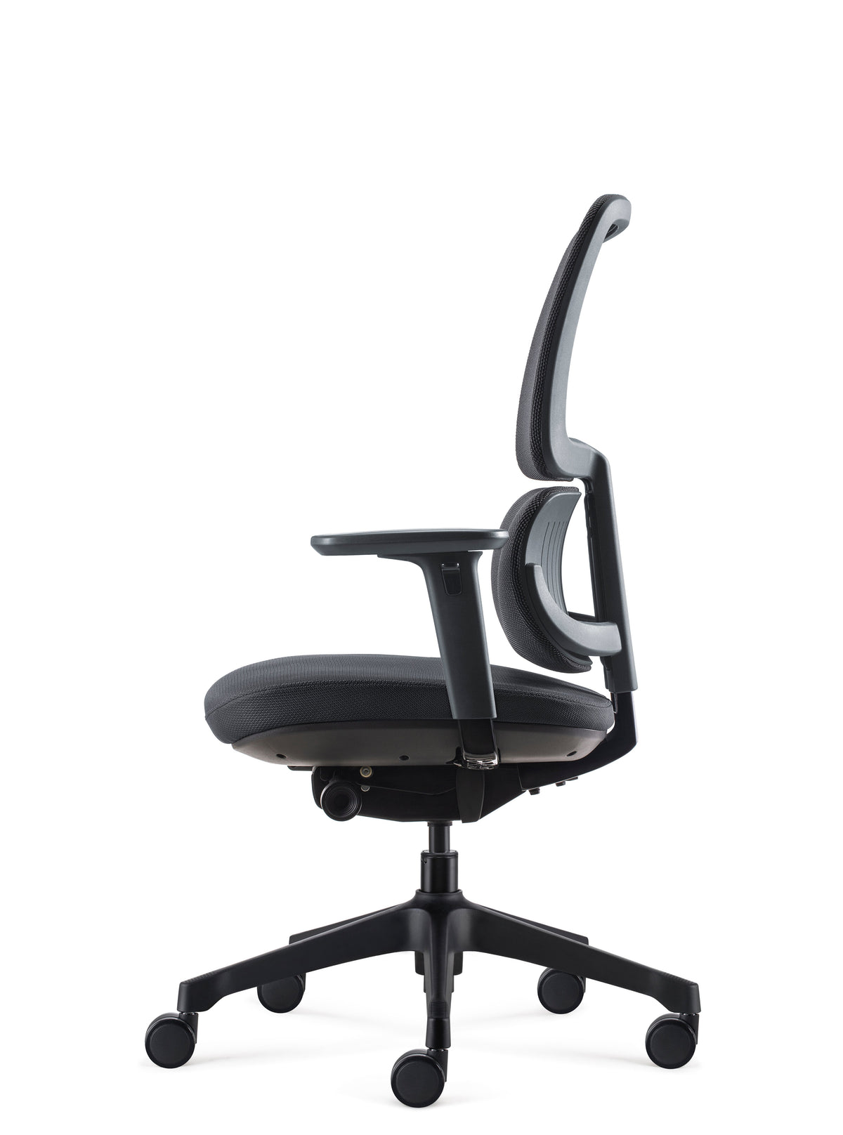 Rapidline Orca Heavy Duty High Mesh Back Executive Chair Black Fabric