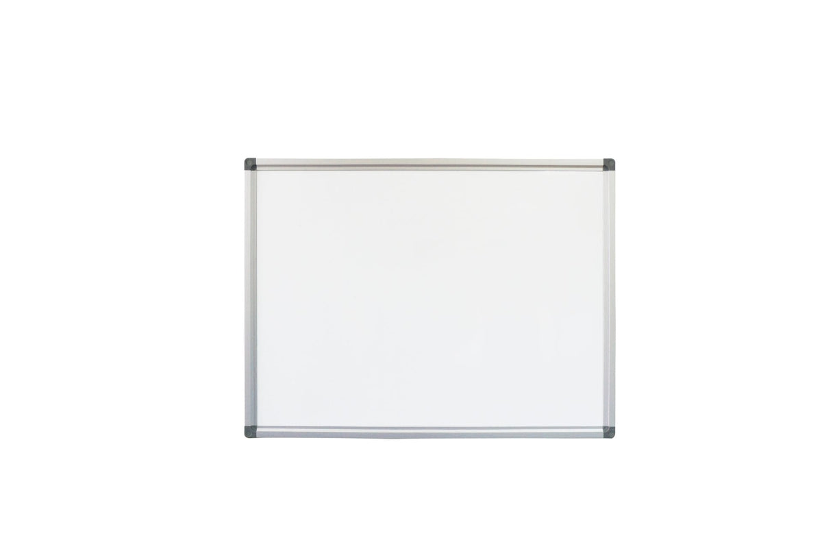 Rapidline Porcelain Magnetic Whiteboard 1800 x 15 x 1200mm Aluminium Frame