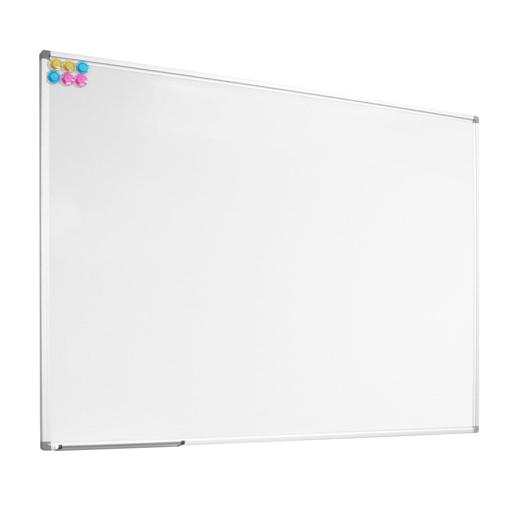 Rapidline Standard Whiteboard 900 x 15 x 600mm Aluminium Frame