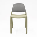 Rapidline Flexi High Back Stacking Chair Green / Grey