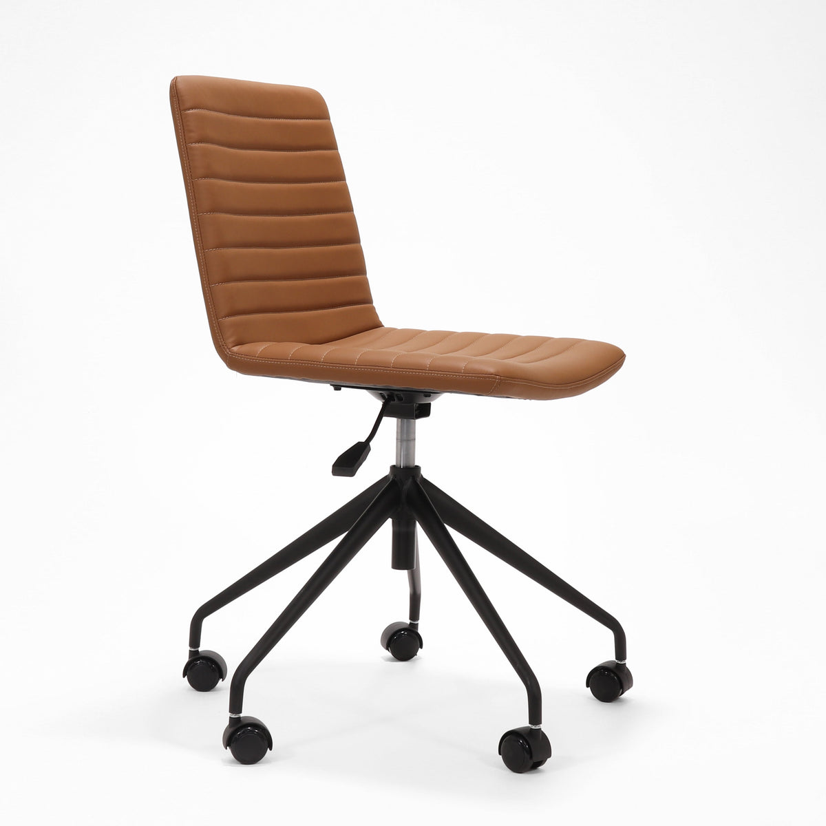 Rapidline Pixel 5 Star Breakout and Meeting Chair Amber PU / Black Base